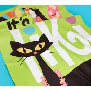 Cat Tiki Time Beach Towel